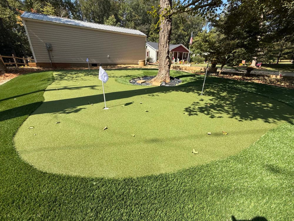 Project Backyard Putting Green Built in McLeansville NC image